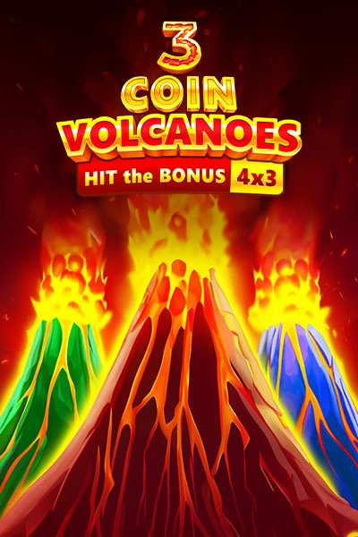 3 Coin Volcanoes Hit the Bonus 4x3